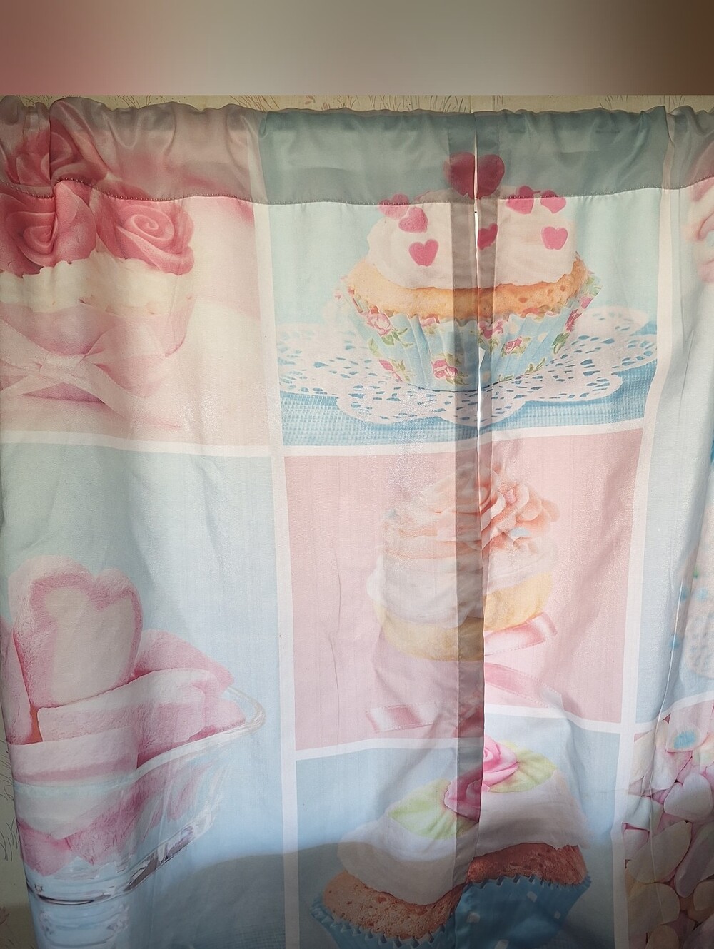 Cupcake Candy Curtains